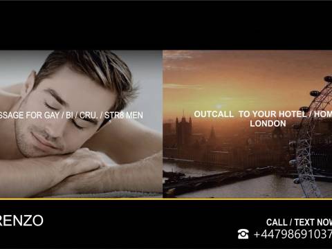 MASSAGE FOR MEN BY …MALE MASSEUR  …OUT-CALL TO YOUR HOTEL / HOME ONLY IN LONDON