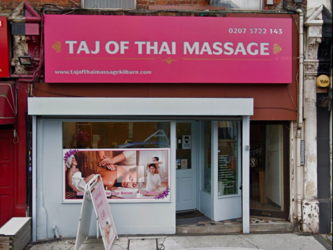 Taj of thai massage